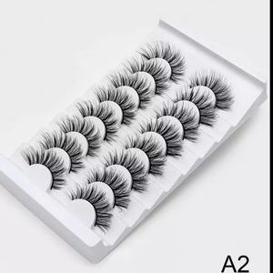 8 pair pack of false eyelashes